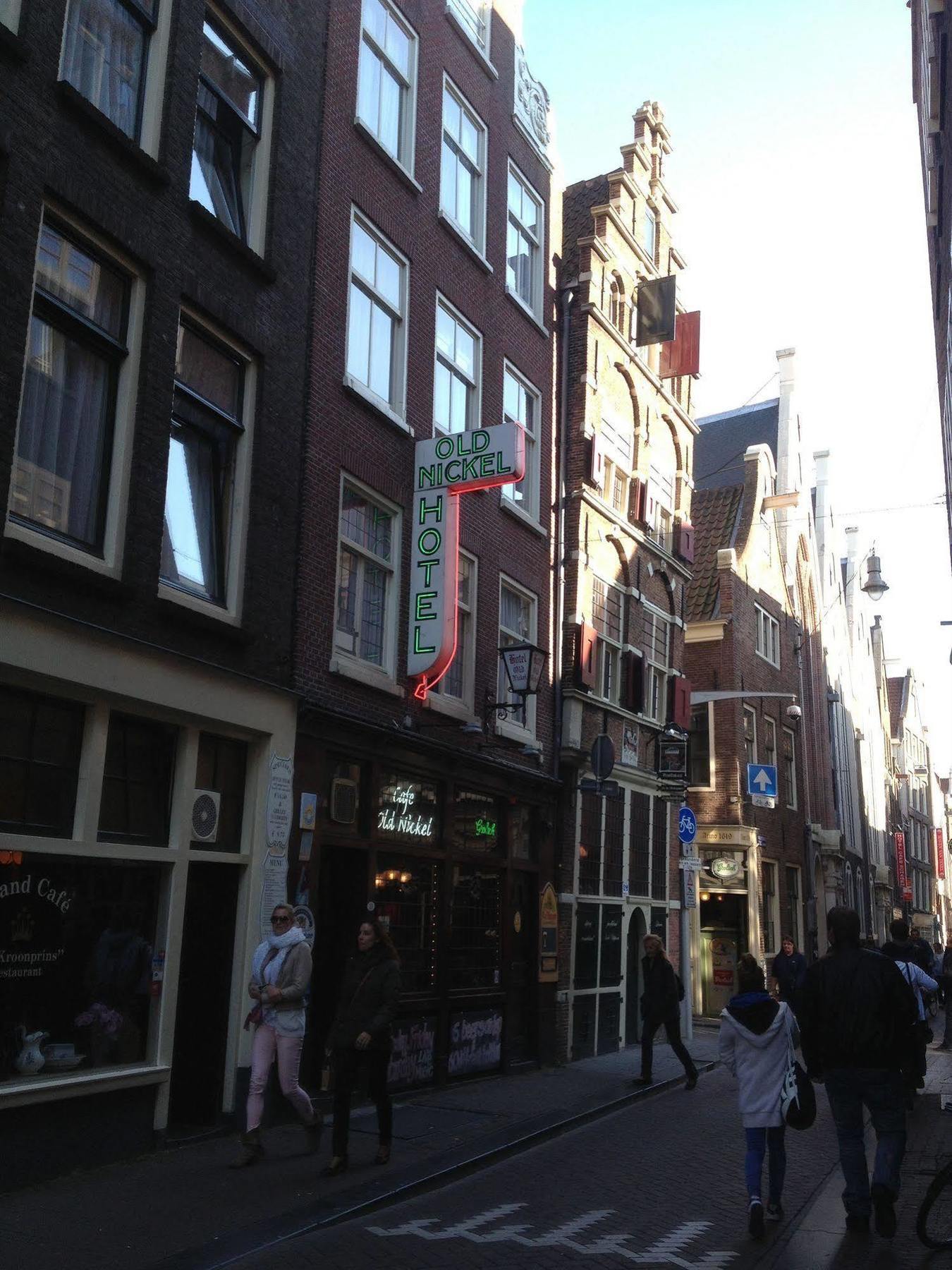 The Old Nickel Hotel Amsterdam Exterior foto